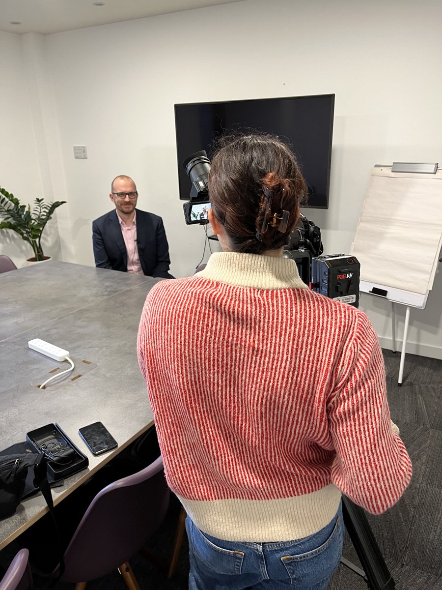 The Work Foundation (@workfoundation) on Twitter photo 📽️It was was great to have <a href="/5_News/">Channel 5 News</a> talking to our Director <a href="/BRHarrison_/">Ben Harrison</a> about the Government's Get Britain Working White Paper out today.
Watch out for Ben on Channel 5 News later today. 📽️It was was great to have <a href="/5_News/">Channel 5 News</a> talking to our Director <a href="/BRHarrison_/">Ben Harrison</a> about the Government's Get Britain Working White Paper out today.
Watch out for Ben on Channel 5 News later today.