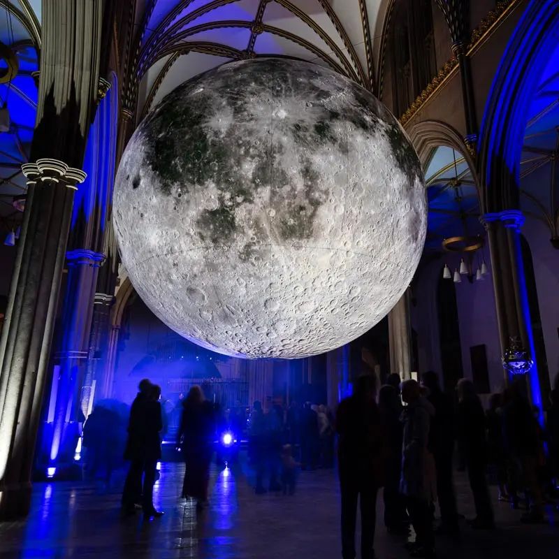 Creative Lancashire (@creativelancs) on Twitter photo LAST CHANCE TO SEE: Museum of the Moon
Luke Jerram's spectacular Moon exhibition is being hosted at <a href="/bbcathedral/">Blackburn Cathedral</a>
On until end of November
Blackburn Cathedral, BB1
Daytime visits (times vary, donations recommended)
OR book an evening viewing.
Info: blackburncathedral.com/moon/ LAST CHANCE TO SEE: Museum of the Moon
Luke Jerram's spectacular Moon exhibition is being hosted at <a href="/bbcathedral/">Blackburn Cathedral</a>
On until end of November
Blackburn Cathedral, BB1
Daytime visits (times vary, donations recommended)
OR book an evening viewing.
Info: blackburncathedral.com/moon/