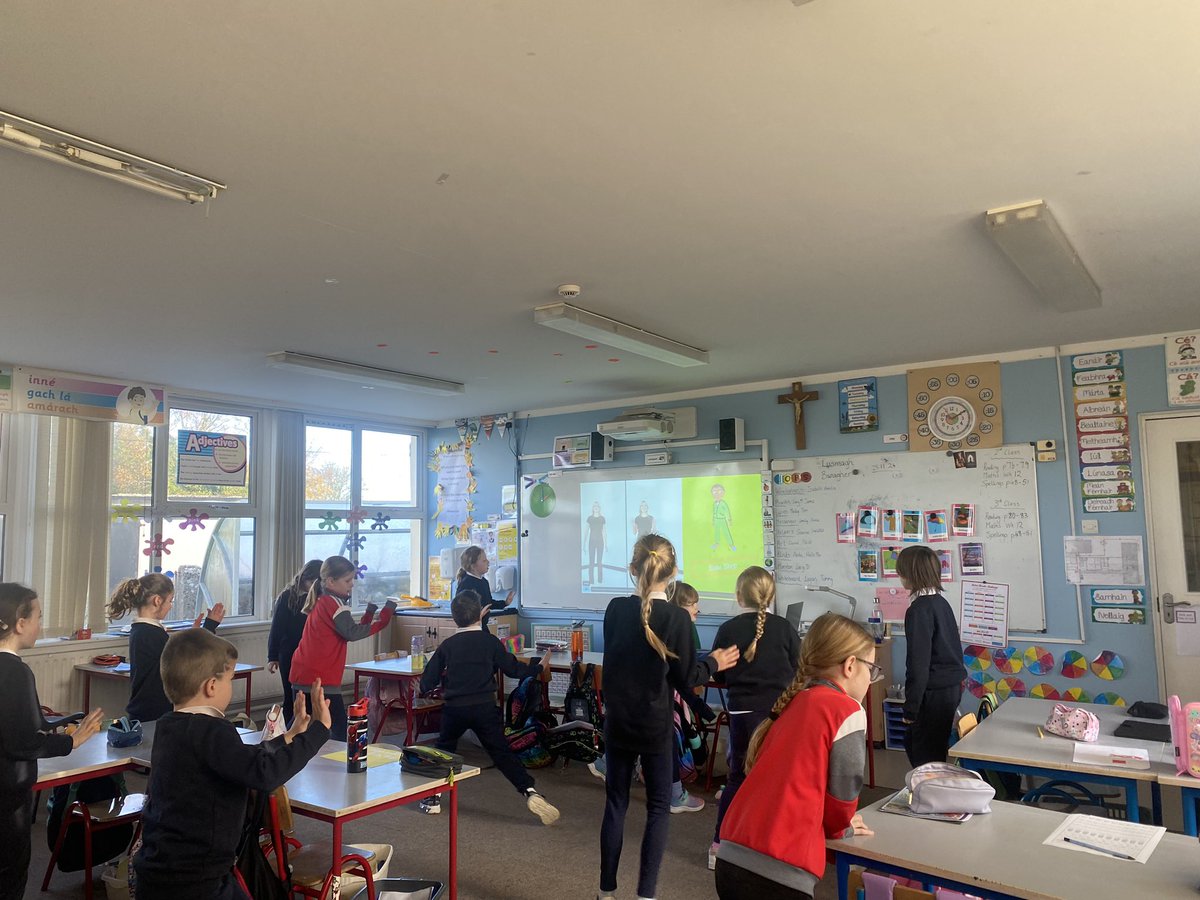 St. Cronan’s N.S. Lusmagh (@cronanslusmagh) on Twitter photo Active break challenge in full swing! We look forward to this every day! <a href="/ActiveFlag/">Active School Flag</a> <a href="/Irishheart_ie/">Irish Heart Foundation</a> Active break challenge in full swing! We look forward to this every day! <a href="/ActiveFlag/">Active School Flag</a> <a href="/Irishheart_ie/">Irish Heart Foundation</a>