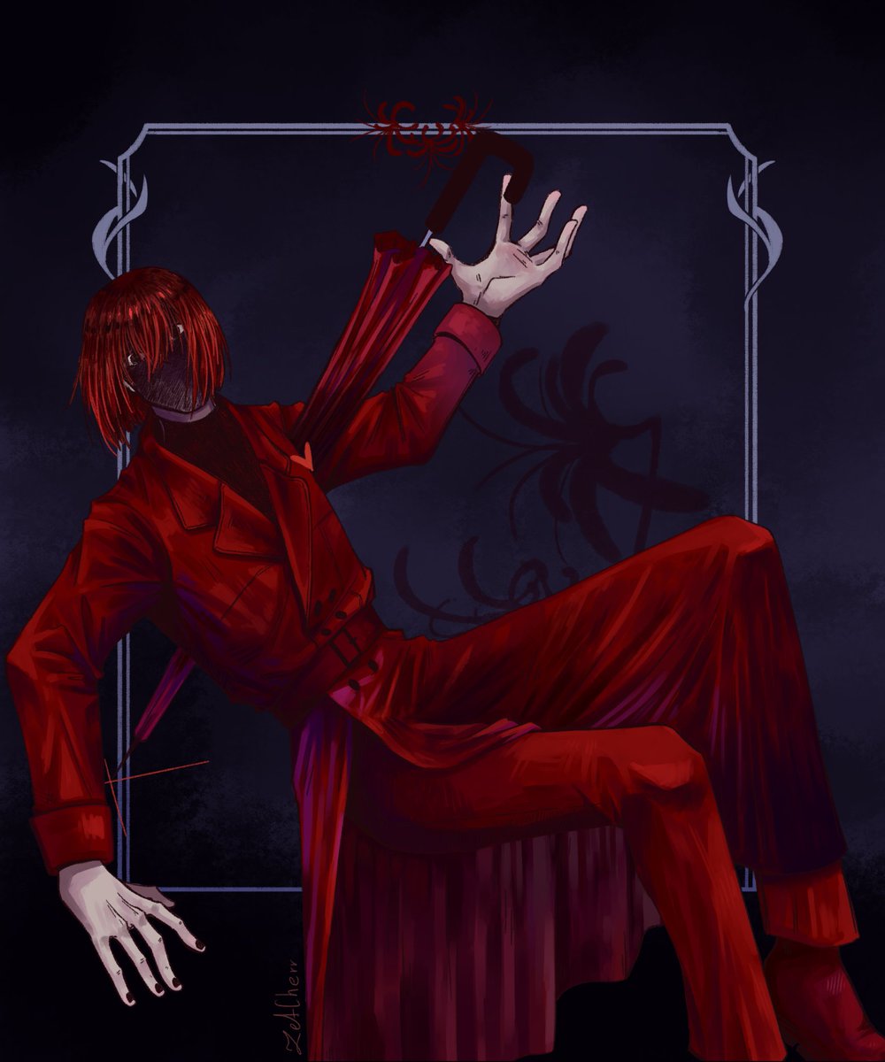 Cherr_Zef5's tweet photo. #mrscarletella #Homicipher #homicipherfanart #Homicipher_art https://t.co/exCbY7GS2V
