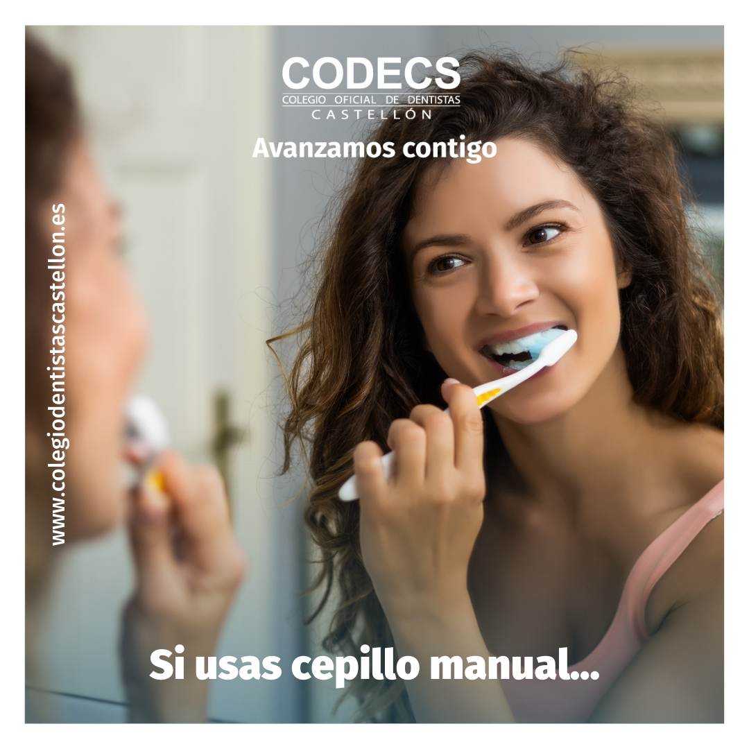 codecs_'s tweet image. ✅ Coloca el cepillo en un ángulo de 45 grados hacia la línea de la encía y pon la mitad de las cerdas en la encía y la otra mitad en los dientes...
👉🏻 cutt.ly/qeLhJ0T3

#buenoshábitosdesaludoral #bocasana #dentistasCastellón