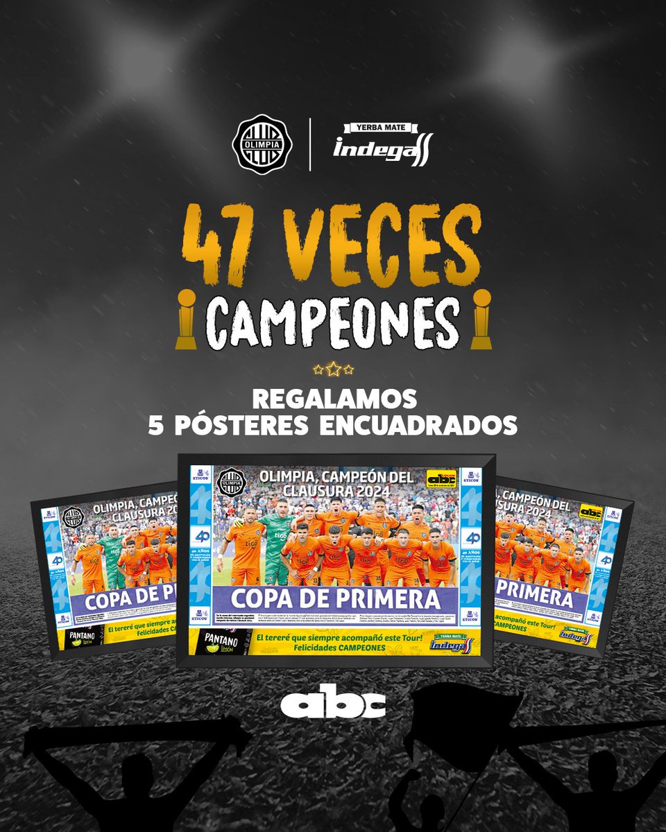 yerbamateindega's tweet photo. ¡SEGUIMOS FESTEJANDO LA 47!🌟

Seguí los pasos y podés ser uno de los 10 elegidos👇🏻

➡️Contanos, ¿cuál fue el gol que más gritaste en este campeonato? 🥳
➡️Dale like a esta publicación🫶🏻
➡️Seguinos y RT este posteo

Anunciamos ganador/a el viernes 29 de noviembre. https://t.co/3BrOns6FFt