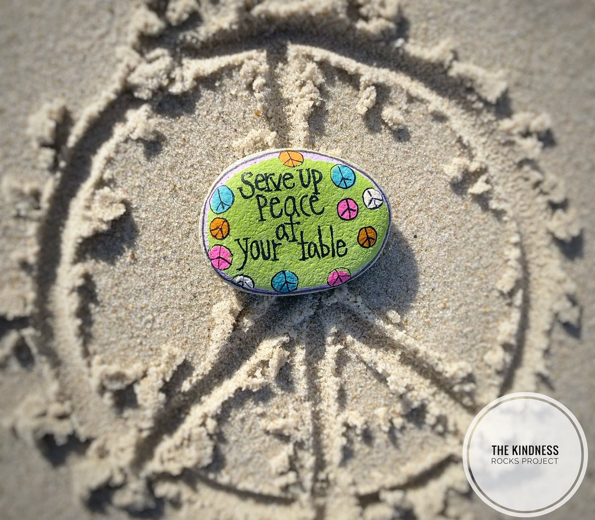 theKindnessrock's tweet image. Serving up ☮️ peace 🍽️ - it’s what’s for dinner!
#thekindnessrocksproject