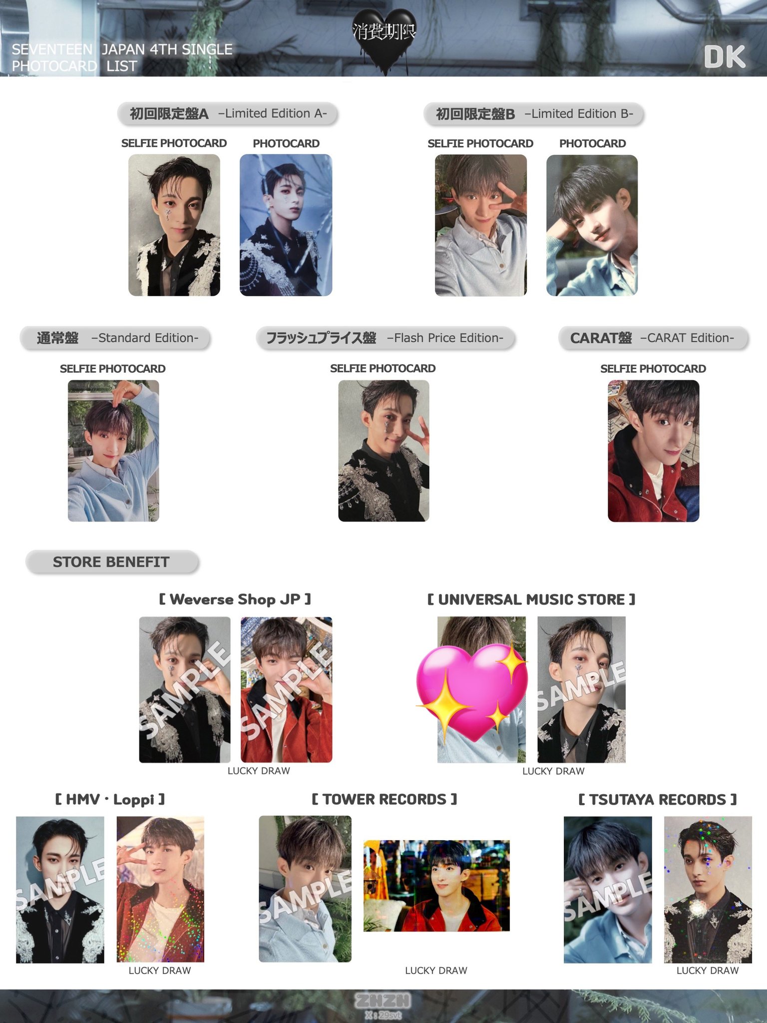 SEVENTEEN ミンギュ 消費期限 weverse特典 目ざとく