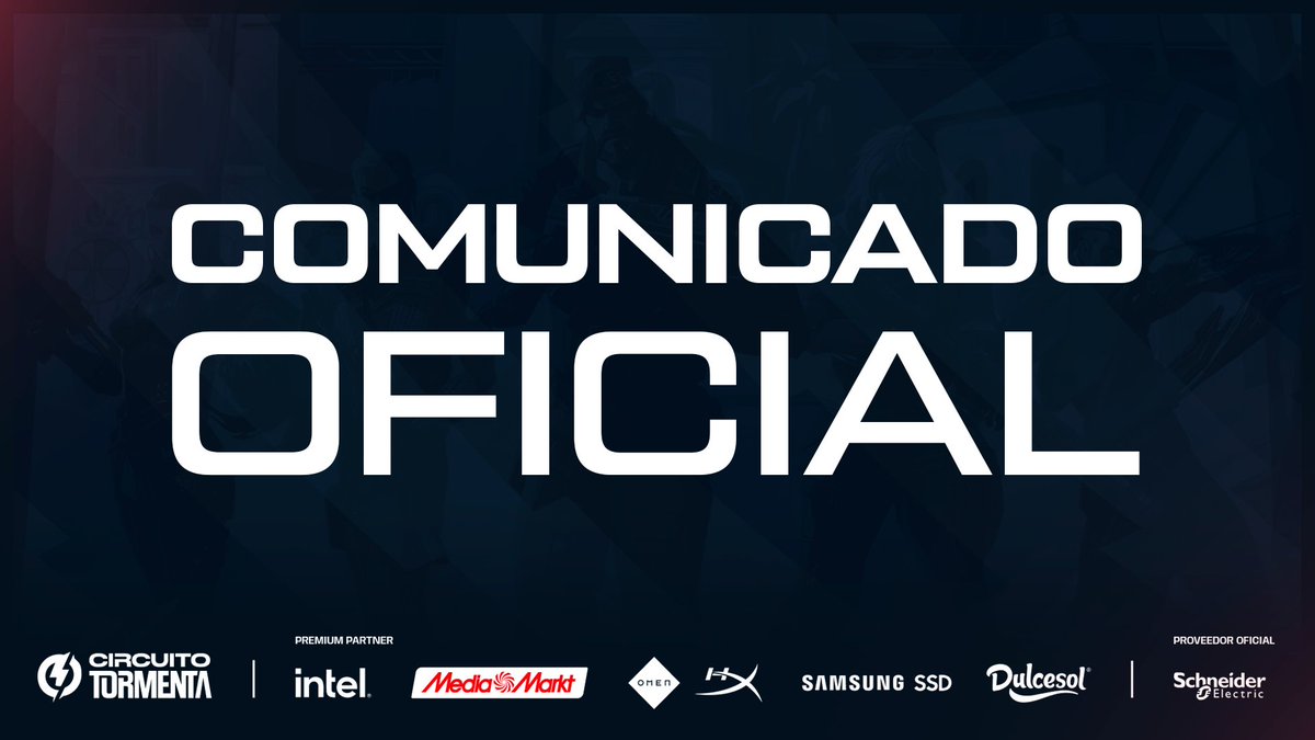 COMUNICADO OFICIAL

Tras los sucesos de últimas semanas, hemos actualizado la lista de sanciones. 

Contarán con un ban indefinido en todas las competiciones de Circuito Tormenta VALORANT con carácter inmediato los jugadores/staff : 

- Breezly
- Krypz
- Outcatz
- byron