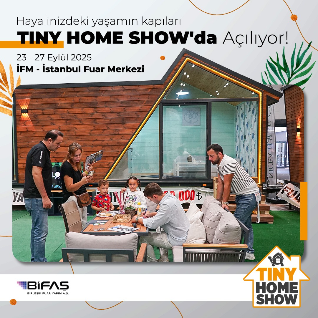 tinyhome_show's tweet photo. Hayalinizdeki yaşamın kapıları, kendi kendine yetebilen, yenilikçi ve yeşil ev çözümlerinin sunulduğu TINY HOME SHOW'da açılıyor!

#TinyHomeShow #Bifaş #İstanbul #AhşapEv #DoğadaYaşam #DoğanınBüyüsü #PrefabrikEv #PrefabrikYapı #TinyHouse #Fuar #ÇelikEv #KonteynerEv https://t.co/LMZjIP6l9L