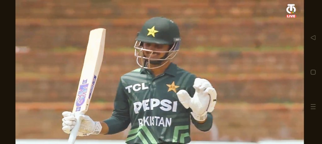 _fmalik6344's tweet image. CENTURY OFF JUST 5️⃣1️⃣ BALLS 🎉

@SaimAyub7 slams the joint third-fastest 💯 for Pakistan in ODIs 💥

#ZIMvPAK | #BackTheBoysInGreen 
#pakvszimb #zimvspak #نومبر24_یوم_انقلاب #نومبر24_یوم_انقلاب