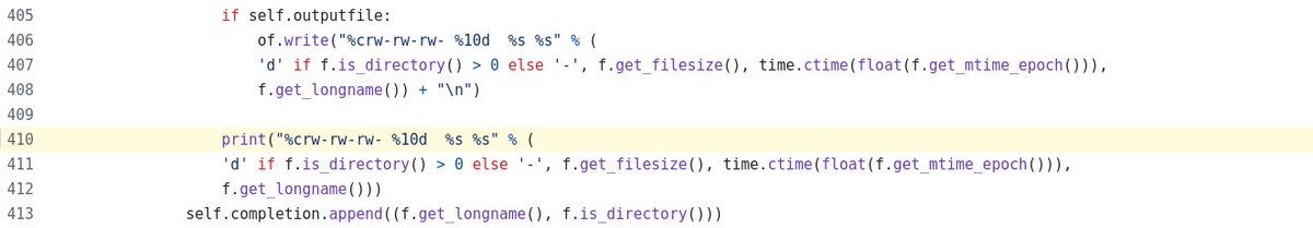 We recently noticed that impackets smblient.py example does not actually give you access control info about files, it is simply hard coded: 🤯