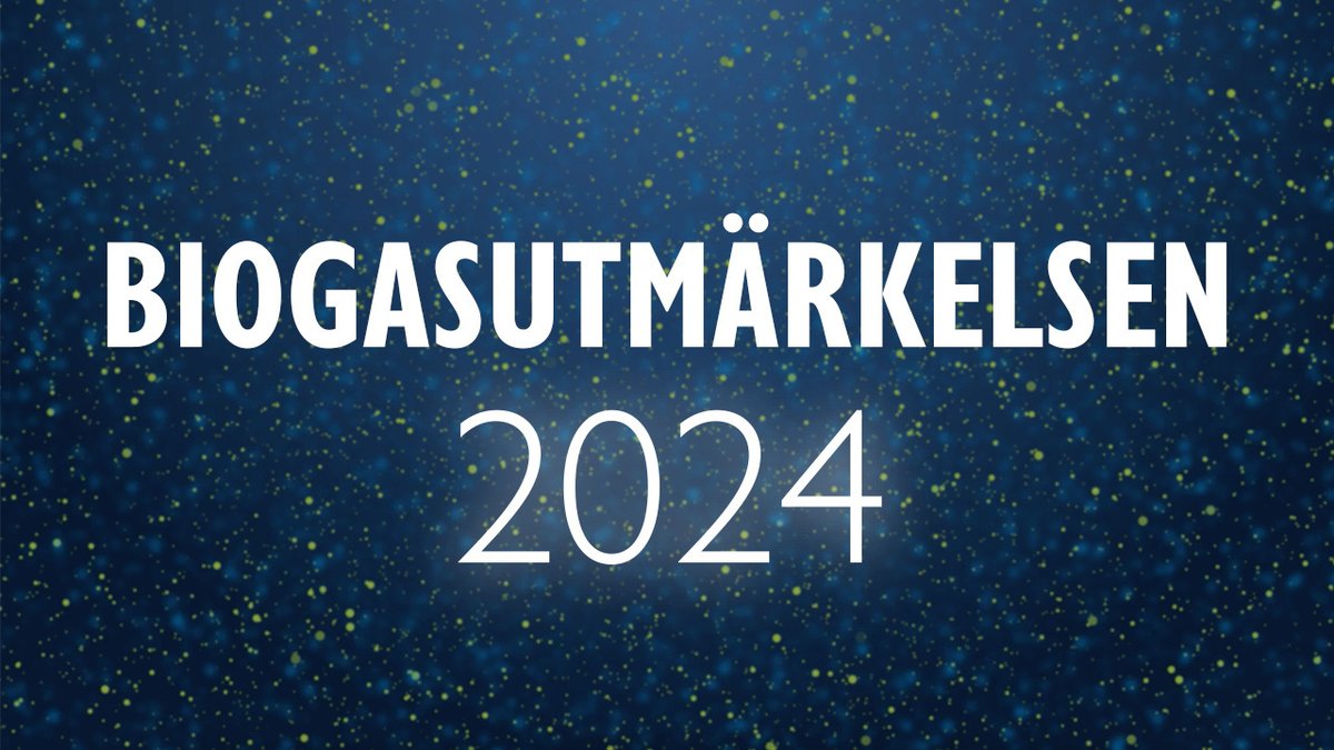 🏆 BioDriv Öst tillkännager: Årets nominerade till Biogasutmärkelsen är…
🌟Anna Wallentin och Ellenor Grundfelt på Energigas Sverige
🌟Dagab Inköp &amp; Logistik AB och fordonschef Krister Kjellström
🌟Svensk Biogas och Tekniska verken i Linköping AB
Läs mer👉tinyurl.com/n2h7hdx5