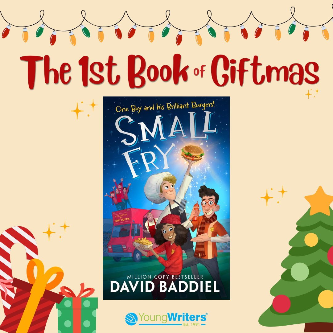 YoungWritersCW's tweet photo. GIVEAWAY TIME!

For the 1st Book of Giftmas we're starting off with Small Fry... literally! The fantastic new book by David Baddiel. To enter to win this book,  like this post, follow us and share this post. https://t.co/Q2ivLCzXqd
