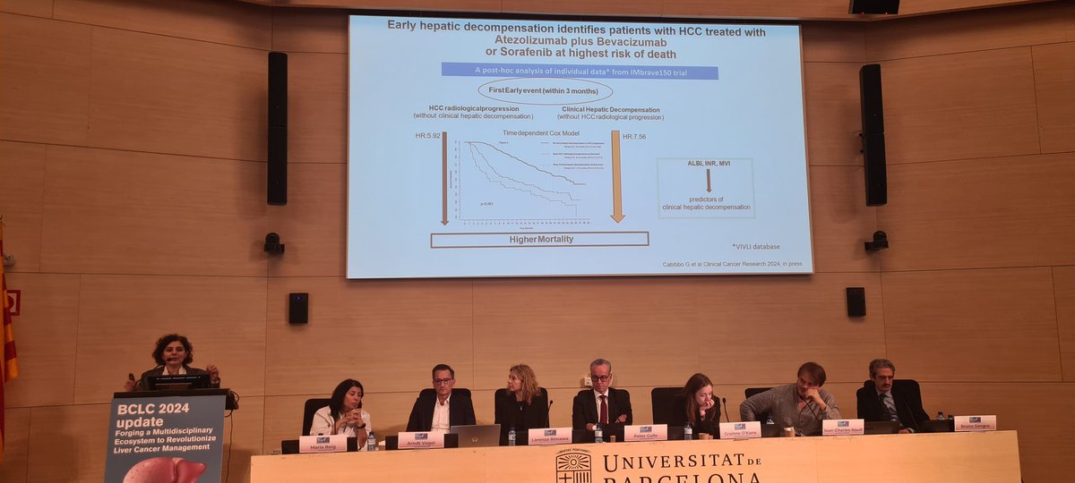 massimo iavarone (@massimoiava) on Twitter photo 1. prevention of decompensation plays a key role in keeping patients on treatment (disease
modifying agents)
2. early detection keeps patients on treatment
3. DISSECT what is liver decompensation and what is NOT
<a href="/SherrieBhoori/">Sherrie Bhoori</a> <a href="/BCLC_group/">BCLC GROUP</a> 2024 update <a href="/cabibbo78/">Giuseppe Cabibbo</a> <a href="/DJPinato/">David James Pinato 🇺🇦</a> <a href="/ma5RN/">Maria Reig</a> 1. prevention of decompensation plays a key role in keeping patients on treatment (disease
modifying agents)
2. early detection keeps patients on treatment
3. DISSECT what is liver decompensation and what is NOT
<a href="/SherrieBhoori/">Sherrie Bhoori</a> <a href="/BCLC_group/">BCLC GROUP</a> 2024 update <a href="/cabibbo78/">Giuseppe Cabibbo</a> <a href="/DJPinato/">David James Pinato 🇺🇦</a> <a href="/ma5RN/">Maria Reig</a>