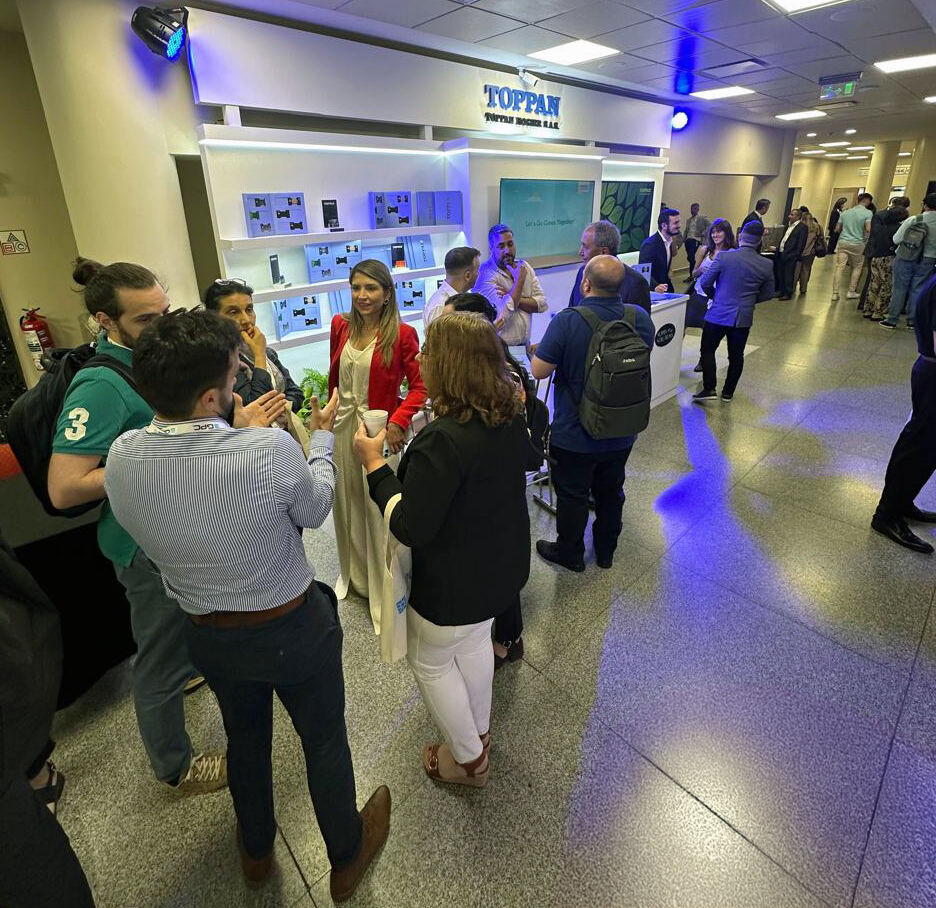 TOPPANSecurity's tweet photo. Thank You, Buenos Aires! ✨

We had a fantastic experience at the International Congress of Credit Cards and Payment Methods, connecting with industry leaders and showcasing our innovative digital onboarding solutions and payment cards.

Until next time! 

#ToppanGravity #Payment https://t.co/Zbwm0OBQ4V