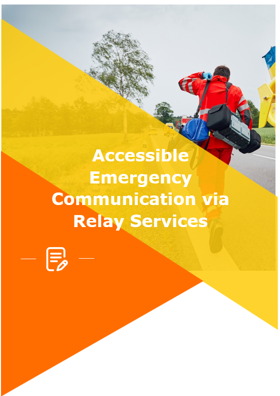 112_sos's tweet photo. Our latest document, Accessible Emergency Communication via Relay Services, is now available. 

It provides an overview of the operations of relay services across various EU countries, with a particular emphasis on video relay services (VRS).

Read here: https://t.co/GcsUMg109e https://t.co/gf0CANfl75