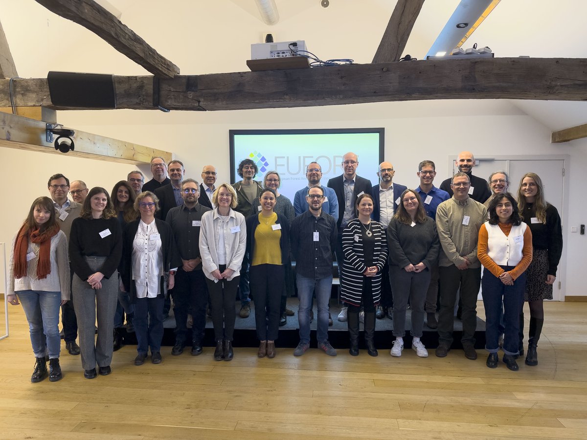 Our 2024 EUFORE consortium meeting is going so well and tomorrow our stakeholders will join us and give their perspectives on the roadmap for forthcoming strategic R&amp;I agenda for forestry and the forest-based sector (SRIA).