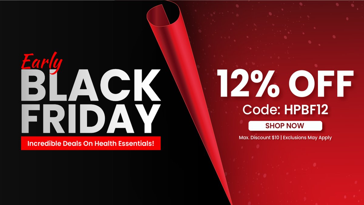HPFY's tweet image. HPFY's Early Black Friday Sale is live! Save big on top medical supplies mobility aids, daily essentials, and more. Hurry, these deals won’t last long. 
Shop now!
bit.ly/3wha4Oh
.
.
#EarlyBlackFriday #SaveBig #BlackFridaySale #MedicalSupplies #MobilityAids #ShopNow #HPFY