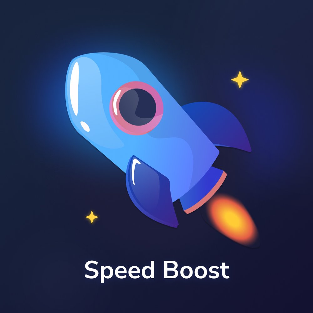 zapit_io's tweet image. The powerups💪🆙Edition #3

Speed Boost🚀

With speed boost you can increase your bird’s flying speed for 10 seconds. Move through obstacles faster to rack up higher points in less time.
Combine it with invisibility to blast through the arena.

Try it now!
#ZappyBird