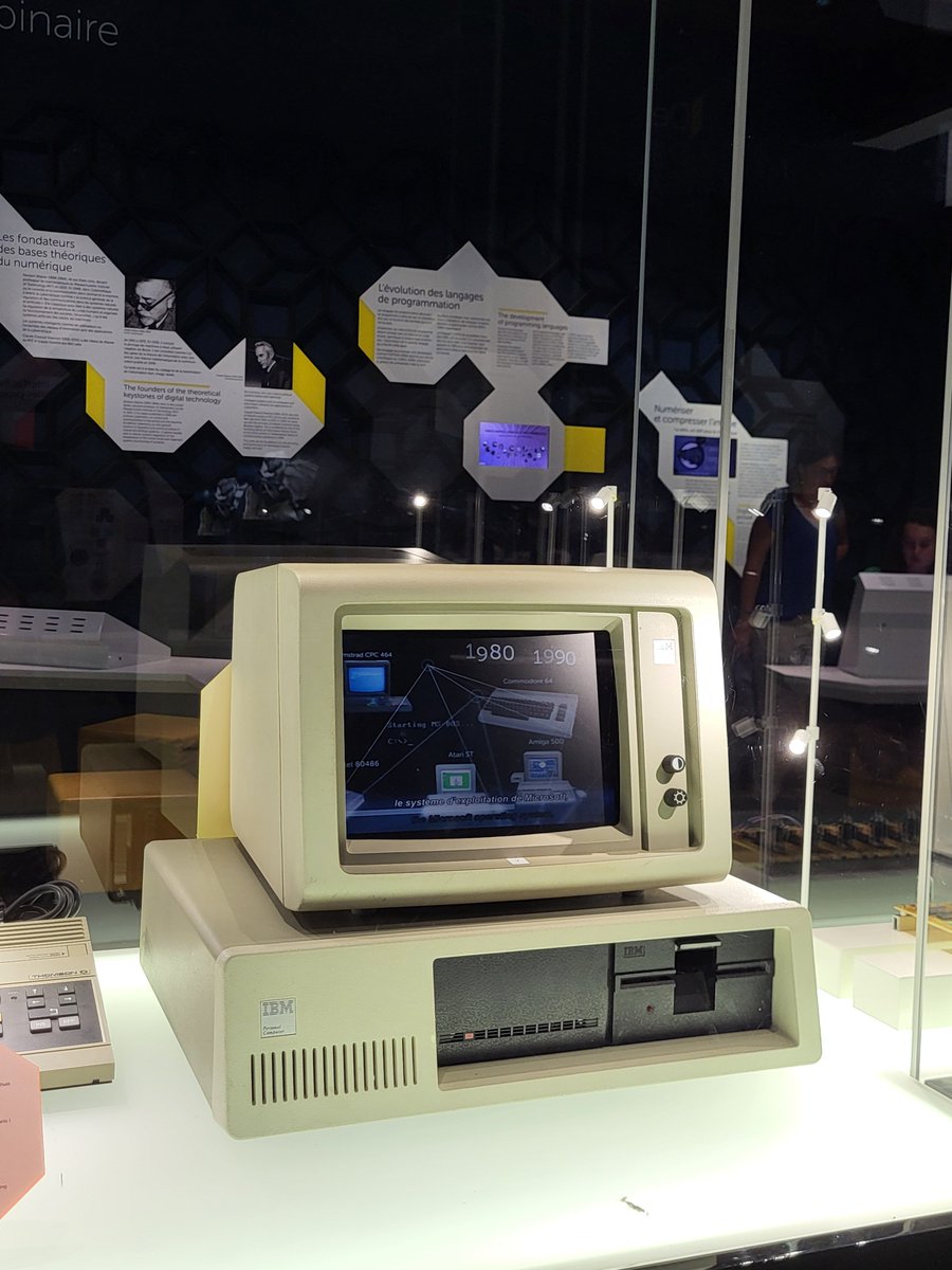 Cité des Télécoms (@citedestelecoms) on Twitter photo IMB PC 🖥️
#jeudiphoto #patrimoine #expositions IMB PC 🖥️
#jeudiphoto #patrimoine #expositions