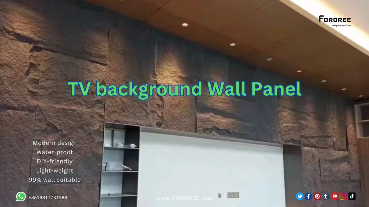 iFOROREE's tweet image. FOROREE PU WALL PANELS STONE VENEER, Wa:+8619817731588 #pustone #pvcpanel #wallcladding #3dwall #wallpaper #3dpustone #interior #fashionwall #diywall #fastdecor #FOROREE
