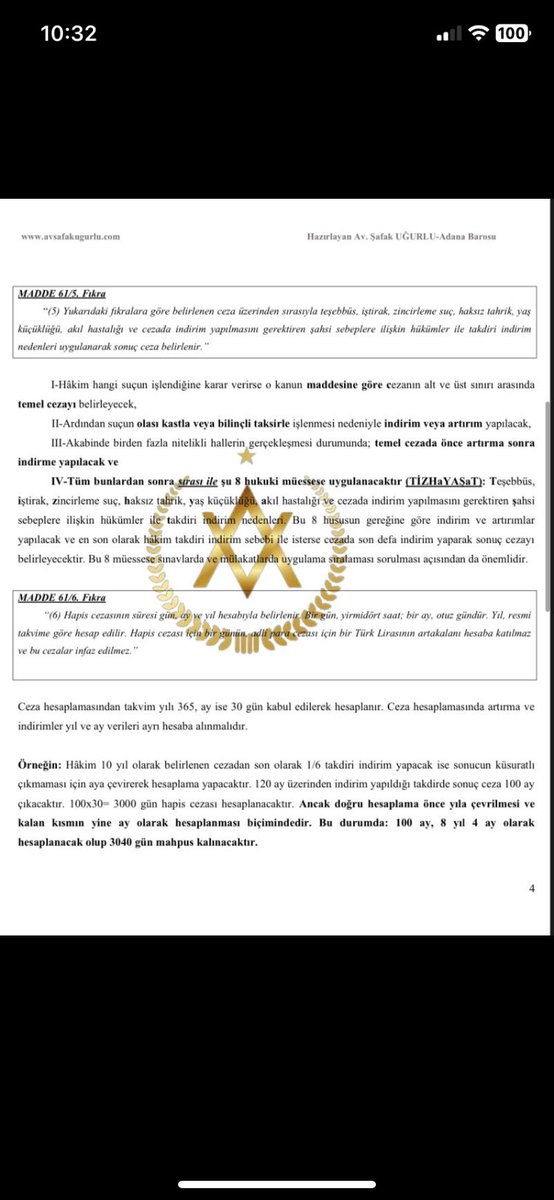 CEZALAR NASIL HESAPLANIR?

-via Av.Şafak Uğurlu