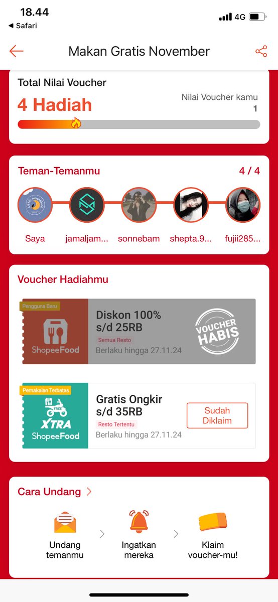 Moondut6's tweet photo. @discountfess Ini klo udah gini gimana ? Udah abis kah vocher nya? https://t.co/cgsipGaw3Y