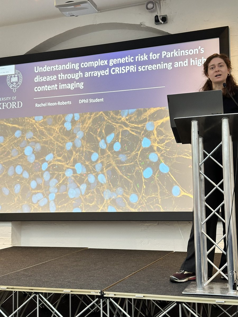 BrentRyanLab (@bryanlab2) on Twitter photo Great start to the <a href="/BiochemSoc/">Biochemical Society</a> PINK1 meeting today with a brilliant overview of the discovery of PINK1 as a Parkinsonโs gene 20 years ago. Followed up by a really fantastic talk from our DPhil student Rachel Heon-Roberts investigating functional genomics of Parkinsonโs Great start to the <a href="/BiochemSoc/">Biochemical Society</a> PINK1 meeting today with a brilliant overview of the discovery of PINK1 as a Parkinsonโs gene 20 years ago. Followed up by a really fantastic talk from our DPhil student Rachel Heon-Roberts investigating functional genomics of Parkinsonโs
