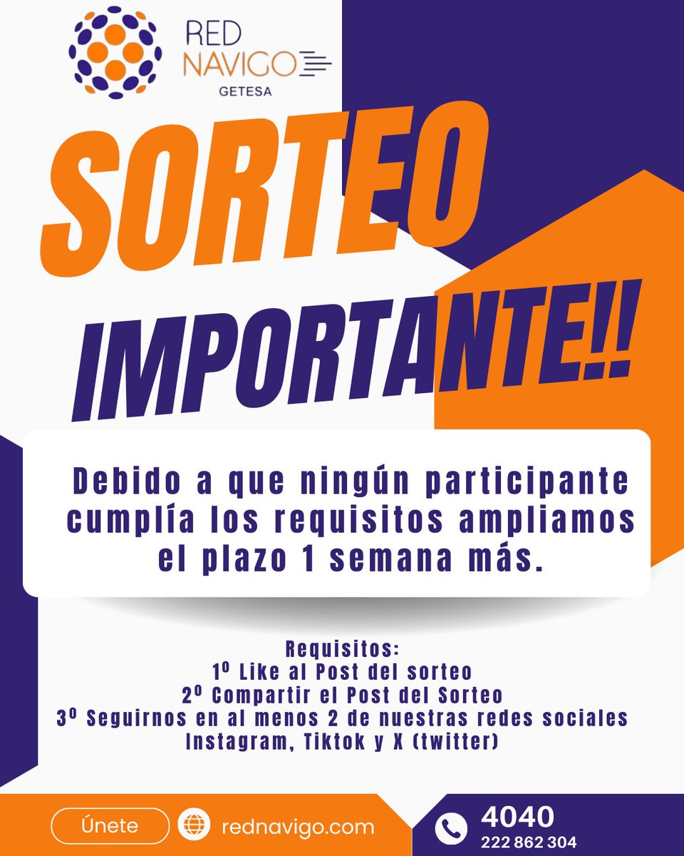 rednavigo's tweet photo. 🚨Importante🚨 https://t.co/XkIGoHD6WH