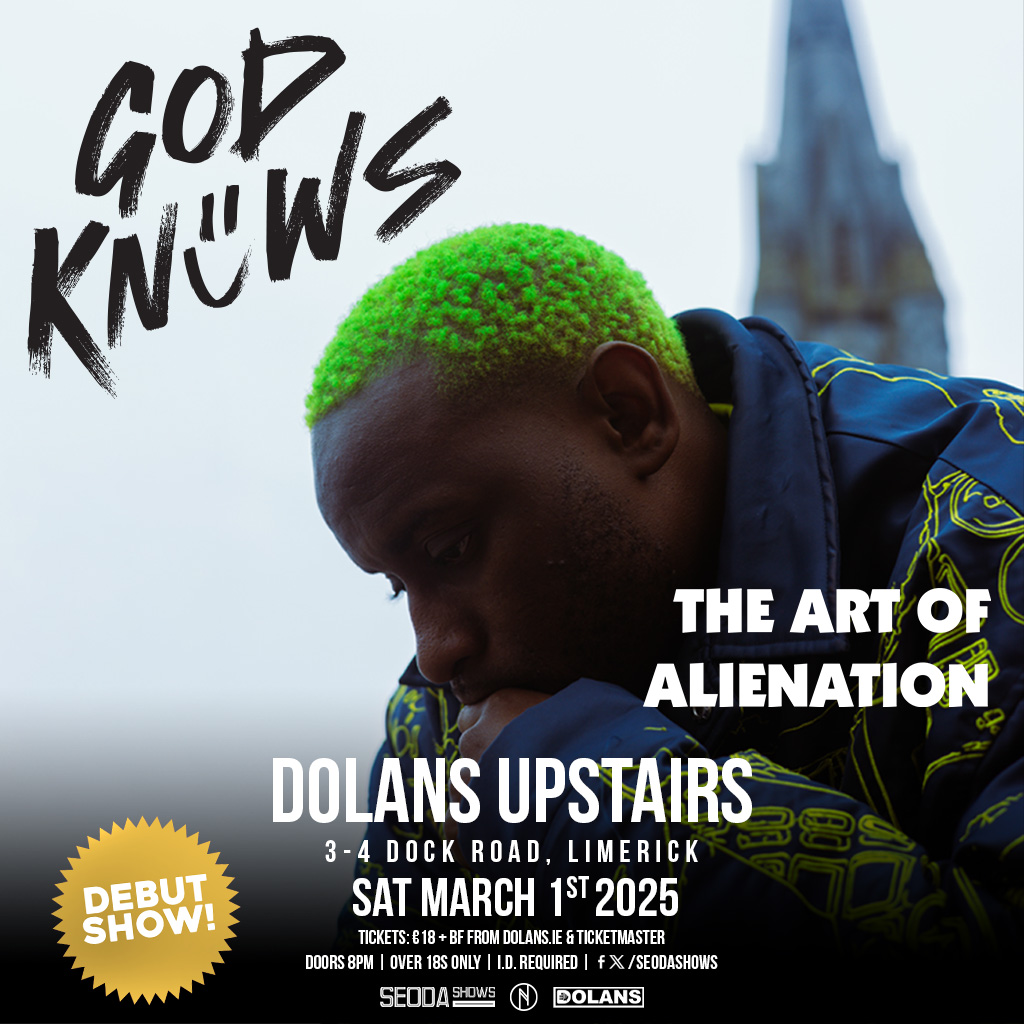 SEODA SHOWS (@seodashows) on Twitter photo *** NEW SHOW ANNOUNCEMENT! ***
<a href="/seodashows/">SEODA SHOWS</a> proudly present
<a href="/GodKnowsRF/">God Knows</a>
Debut Show
Dolans Upstairs
Saturday March 1st 2025
doors 8PM
Tickets €18 + bf On Sale THIS FRIDAY at 10AM
from <a href="/mydolans/">Dolans Limerick</a> , <a href="/TicketmasterIre/">Ticketmaster Ireland</a> & HERE:
dolans.yapsody.com/event/index/83…
💚💚💚 *** NEW SHOW ANNOUNCEMENT! ***
<a href="/seodashows/">SEODA SHOWS</a> proudly present
<a href="/GodKnowsRF/">God Knows</a>
Debut Show
Dolans Upstairs
Saturday March 1st 2025
doors 8PM
Tickets €18 + bf On Sale THIS FRIDAY at 10AM
from <a href="/mydolans/">Dolans Limerick</a> , <a href="/TicketmasterIre/">Ticketmaster Ireland</a> & HERE:
dolans.yapsody.com/event/index/83…
💚💚💚