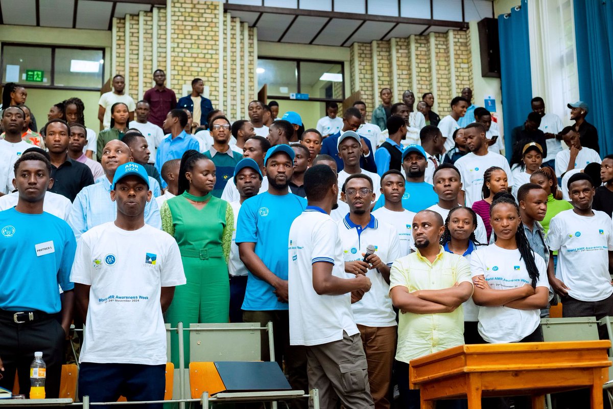Fabrice25010's tweet photo. It was pleasured to participate in Mini conference on AMR which prepared by @RPSARwanda with @vennue360 in line of conclusion #WAAW2024.

So let's act now to manage the effects of Antimicrobial Resistance
@RBCRwanda @Uni_Rwanda @RwandaSupply  @WHORwanda https://t.co/NtP8bGoufT