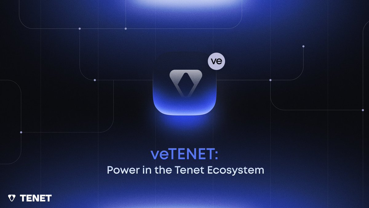 veTENET: Your Power in the Tenet Ecosystem

Locking $TENET for veTENET isn’t just about holding — it’s about influence. With veTENET, you gain the ability to vote on rewards, contribute to the ecosystem, and earn fees from network activities.

The longer you lock your $TENET (up