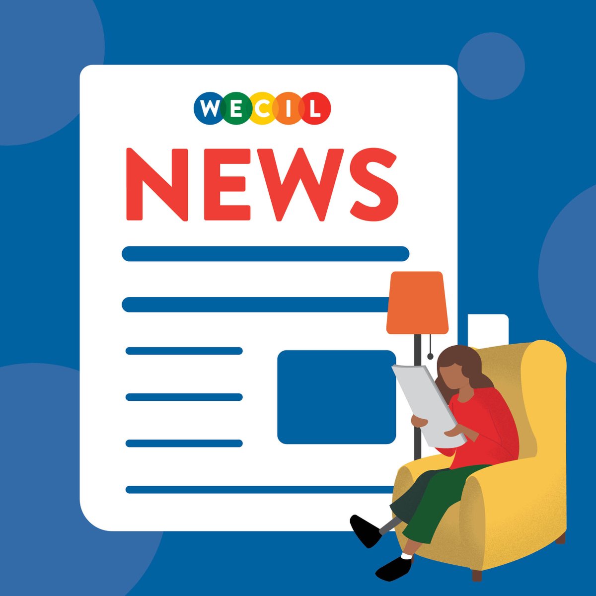 Our November newsletter has arrived to an inbox near you! 📧

Inside you'll find all of our latest news, events, stories from all our departments and much more. If you haven't already sign up to now to receive the next ones:  wecil.org.uk. 

#WECILNewsletter #NovemberU