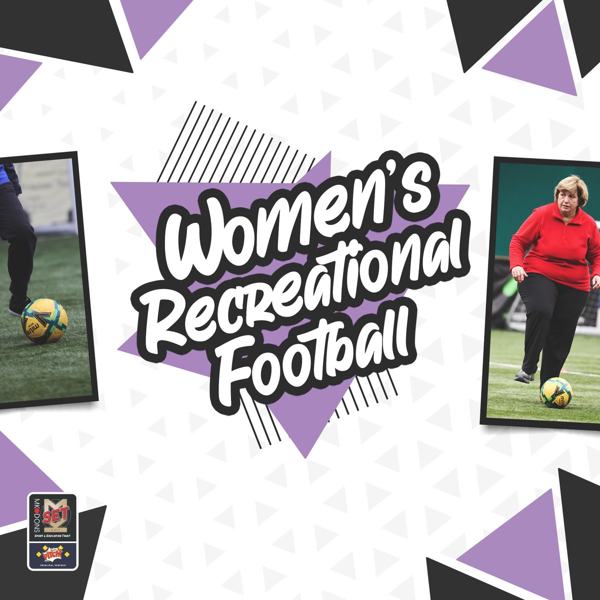 MKDonsCT's tweet photo. Looking to get active or join in with football?
Open to all abilities π€ and any age π’
Our Womenβs Recreational Officer is here to help you find the perfect opportunity!
Get in touch π sophie.radburn@mkdonsset.com
#MKDonsSet | @SuzukiCarsUK https://t.co/2GLDm6u4dD