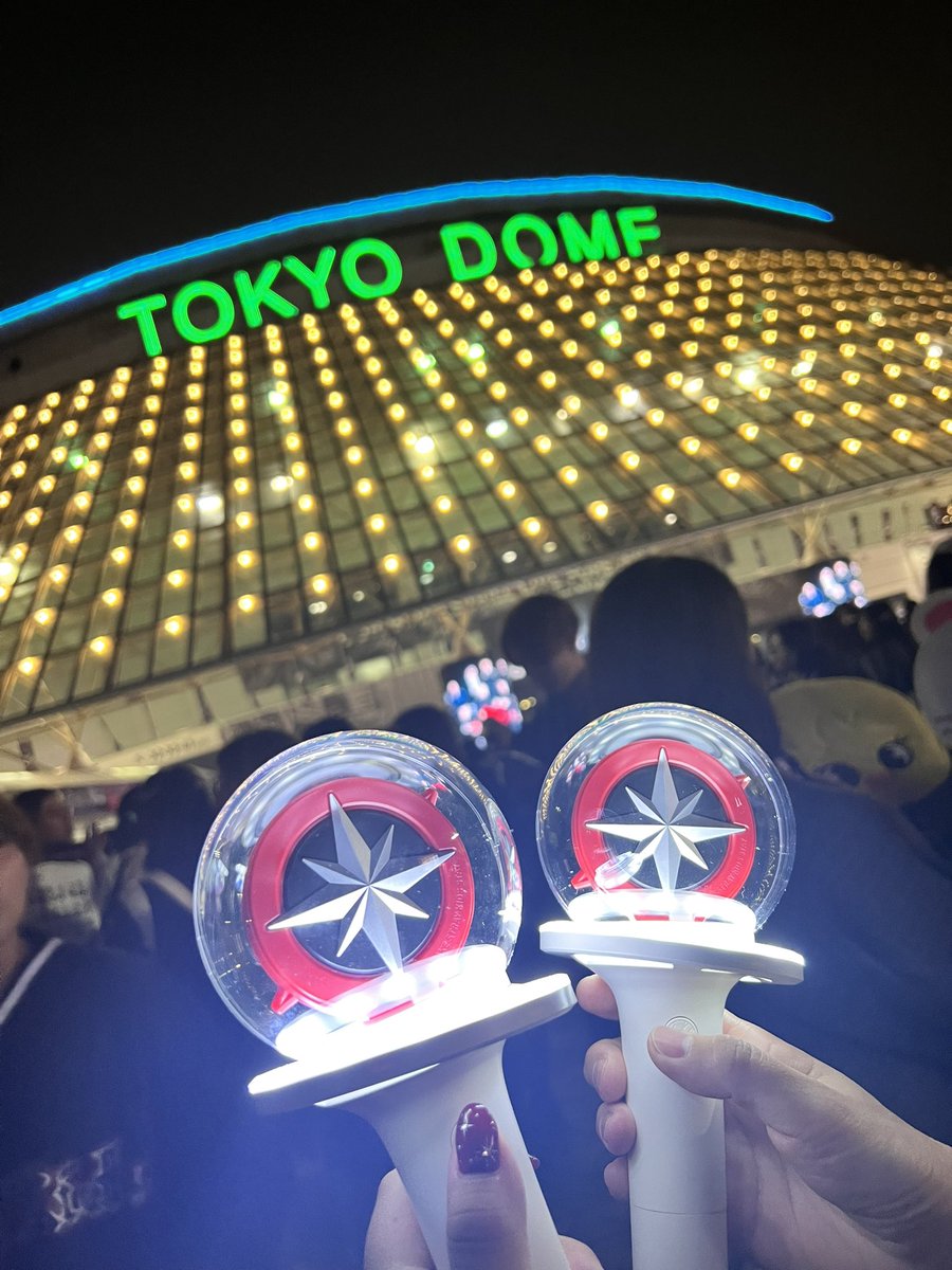 初ライブ、初ドーム、初推し活✨