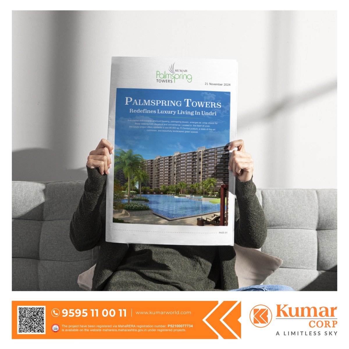 Kumarproperties's tweet image. Find your sanctuary of sophistication at PalmSpring Towers, blending luxury with the convenience of city life at NIBM Road.
#KumarCorp #KumarProperties #KumarPalmspringTowers #NIBM #RealEstate #2bhk #3bhk #LifestyleLiving #flatsinundri #luxuryhomes #luxurylifestyle #Undri #pune