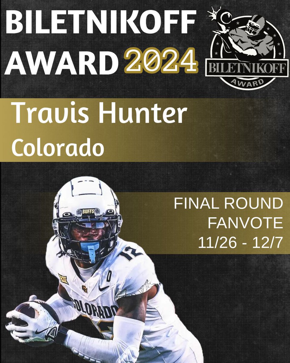 Biletnikoff Award tweet media