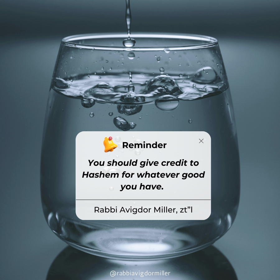 learnrabbimille's tweet photo. #rabbiavigdormiller #avigdormiller #quotes #thankyouhashem #gratitude #thankyou #Torah #torahlife #judaism #jewish #wisdom #loveHashem #thankful #grateful #quotes https://t.co/hClb80yCjW