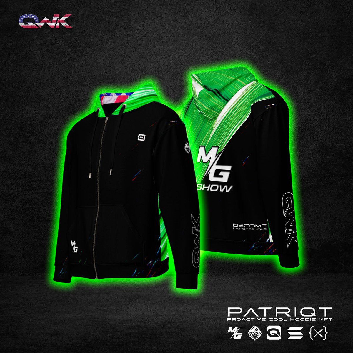 🔥Stay awaken, watch the MG.SHOW and wear Qwaken!🔥 x.com/i/broadcasts/1…

The Patriot Proactive Cool Hoodie #QWKxMGSHOW is here to help you #BecomeUnpsyoppable. 

qwaken.com/?ref=MGSHOW
Get yours and join the movement! 
#QWK #MGSHOWFam #Matrix #FightFightFight