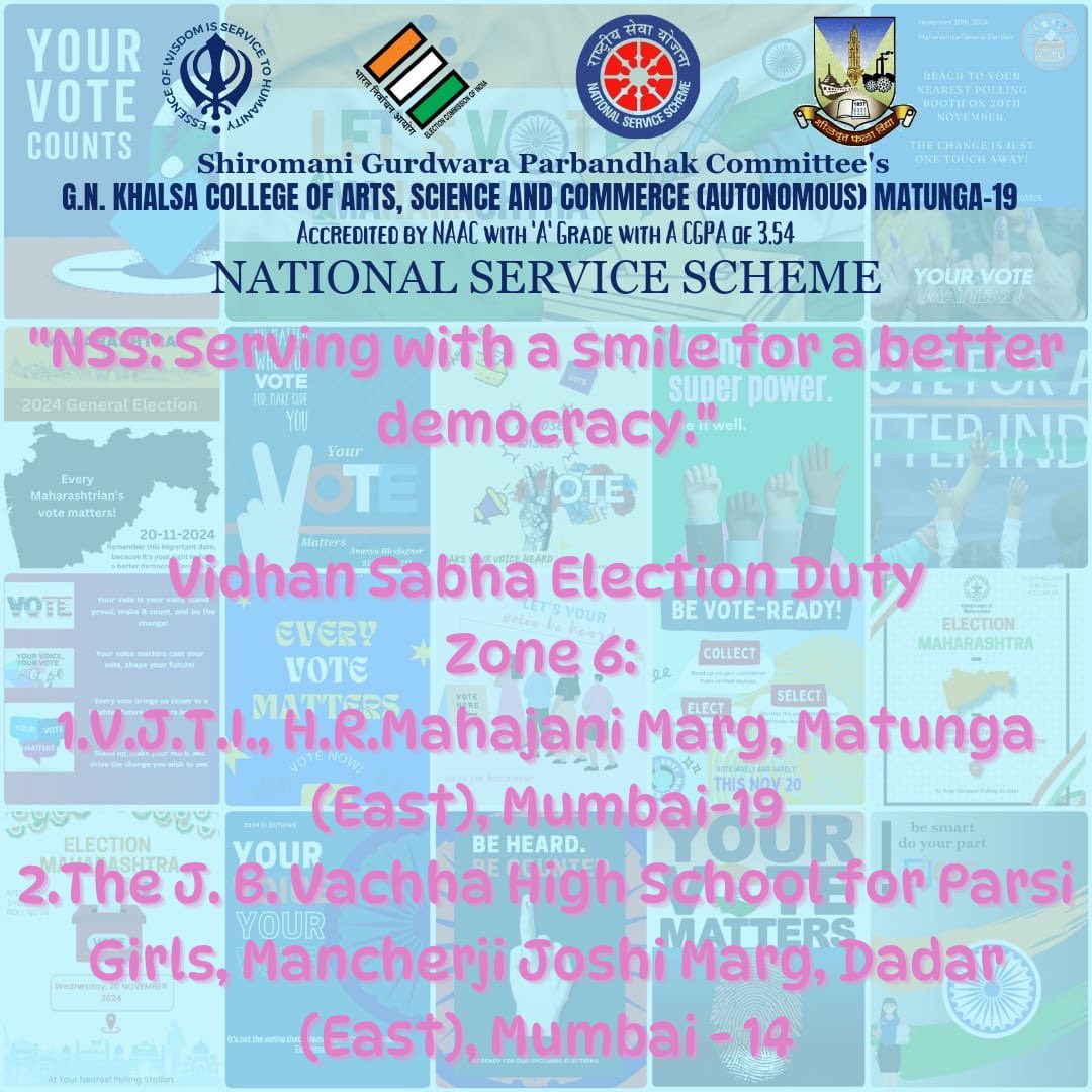 N.S.S UNIT OF GURU NANAK KHALSA COLLEGE tweet media