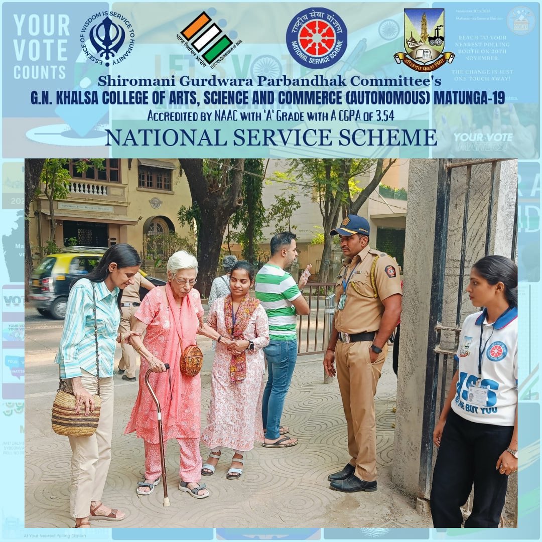 N.S.S UNIT OF GURU NANAK KHALSA COLLEGE tweet media