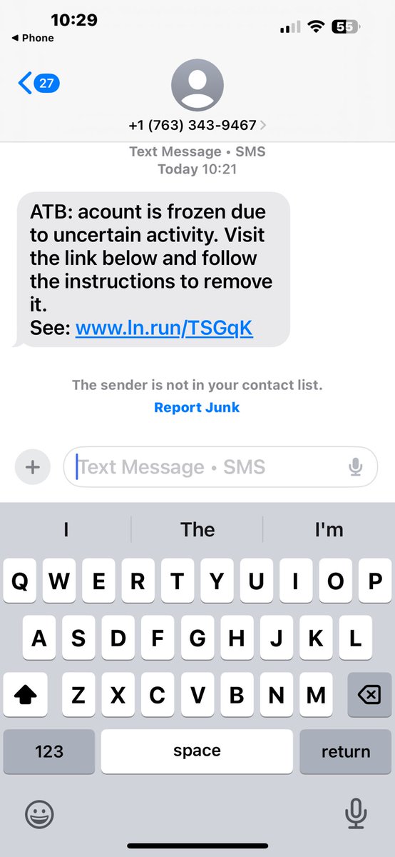 PERRY_CHAHAL's tweet photo. @atbfinancial 
phishing is being attempted by something passing off as your institution: https://t.co/b5XJ8TeaOu