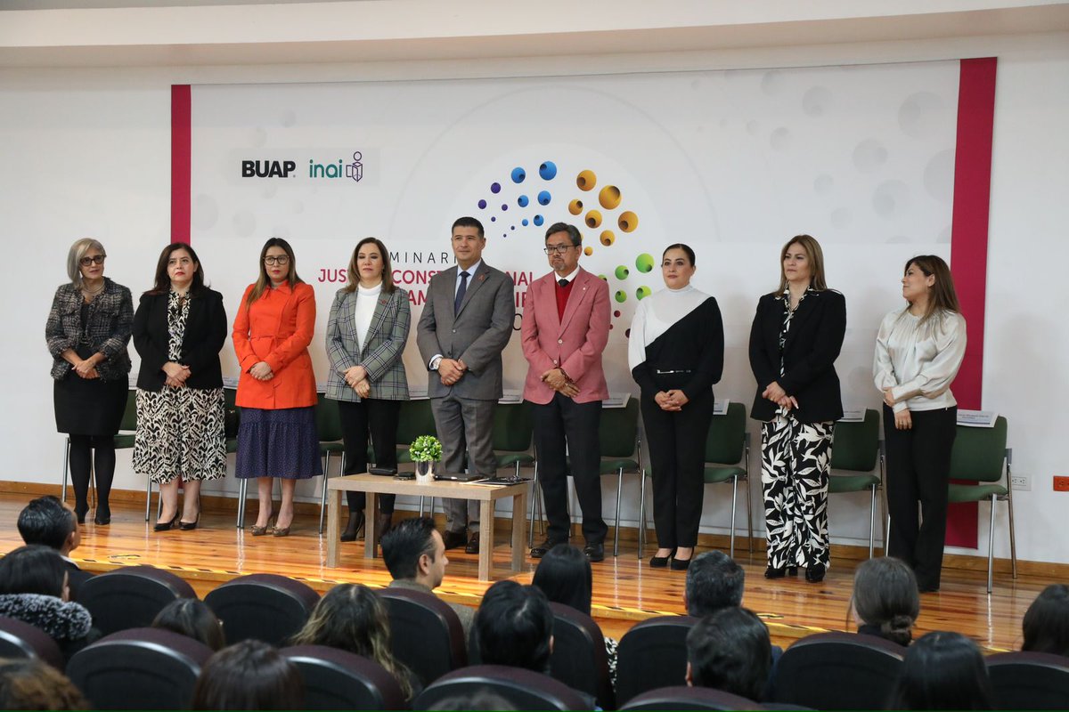 bl_ibarra's tweet photo. ⚖️Iniciamos el Seminario de Justicia Constitucional y #ParlamentoAbierto 2024, que llevamos a cabo desde el @CCUBUAP @BUAPoficial
@AdrianAlcala75 
@melnavs 
@huesca_rita 
@LauraElisa_CPCP
Porfirio Sánchez Méndez 
María Elena Farfán 
Luz María Aguirre Barbosa
Laura García González
#EnVivo por https://t.co/ZxxiVTSUt7