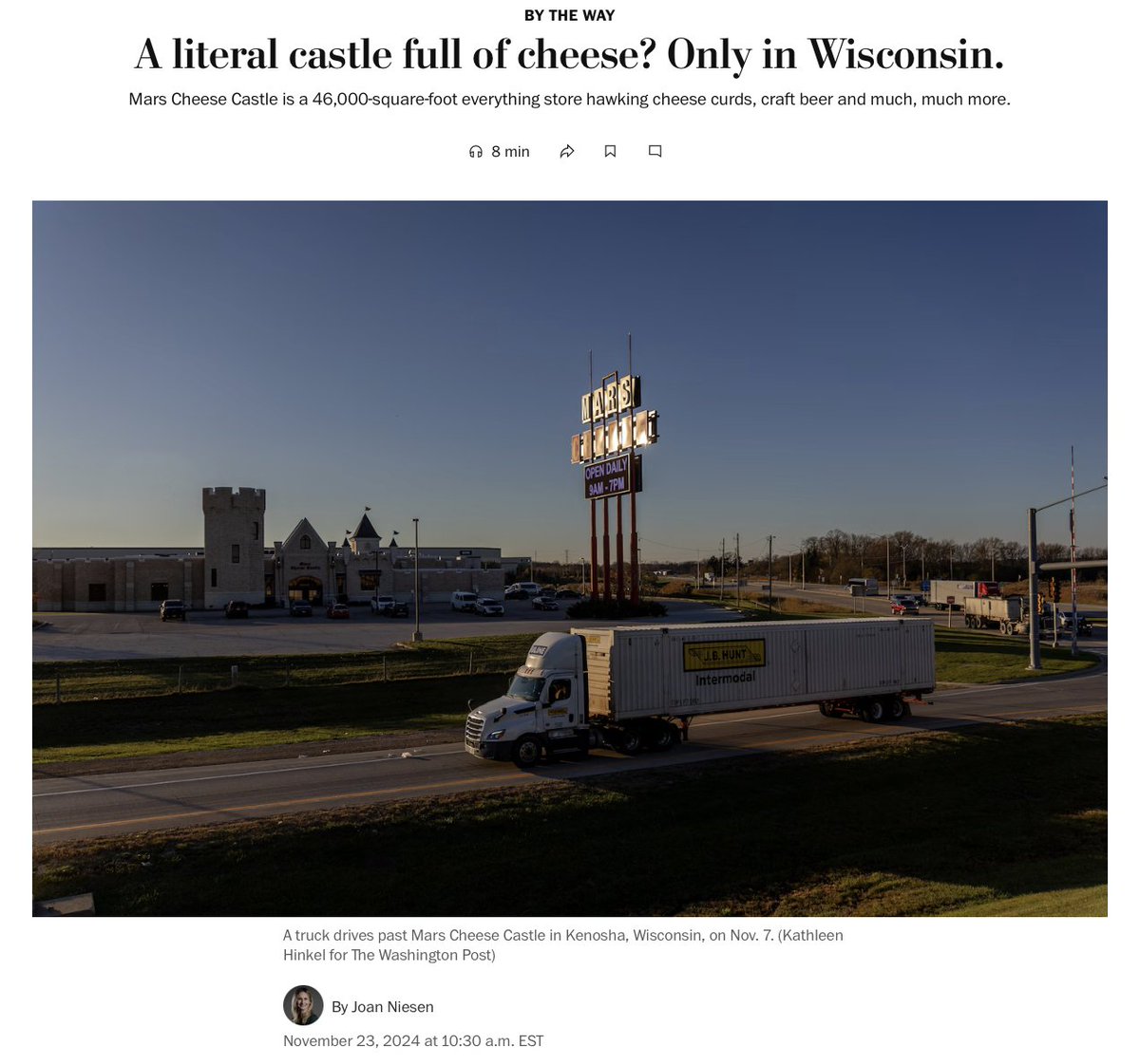 DanRShafer's tweet photo. The Washington Post went to the Mars Cheese Castle. https://t.co/b2rHL0bNYy