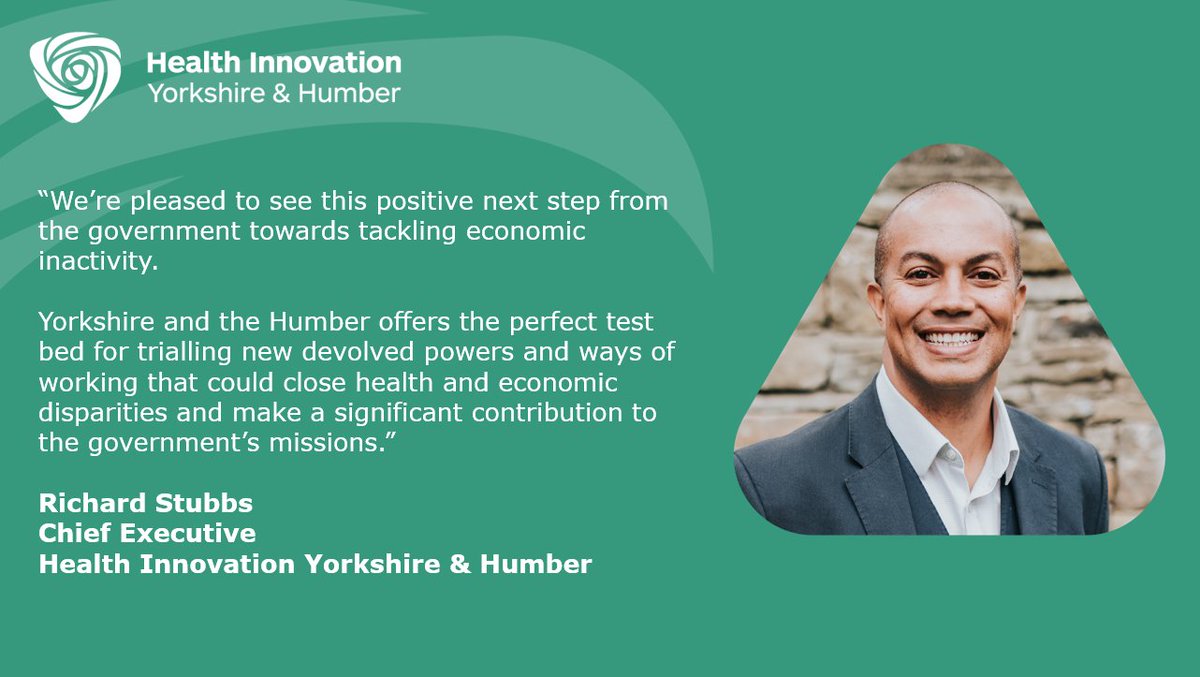 Health Innovation Yorkshire & Humber (@healthinnovyh) on Twitter photo Yorkshire and the Humber is an ideal testbed for these new schemes.
With the funding given to our three Yorkshire mayors <a href="/MayorOfWY/">Tracy Brabin, Mayor of West Yorkshire</a> <a href="/olivercoppard/">Oliver Coppard</a> <a href="/DSkaith/">David Skaith</a> we can unleash the power of #devolution to do even more.
Read our response in full: healthinnovationyh.org.uk/news/getting-b…
6/6 Yorkshire and the Humber is an ideal testbed for these new schemes.
With the funding given to our three Yorkshire mayors <a href="/MayorOfWY/">Tracy Brabin, Mayor of West Yorkshire</a> <a href="/olivercoppard/">Oliver Coppard</a> <a href="/DSkaith/">David Skaith</a> we can unleash the power of #devolution to do even more.
Read our response in full: healthinnovationyh.org.uk/news/getting-b…
6/6