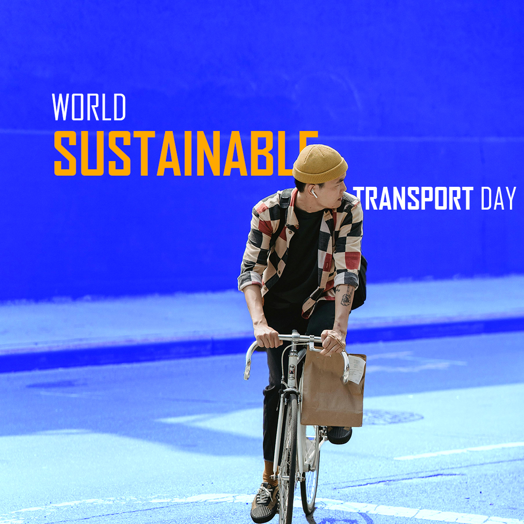On World Sustainable Transport Day, let’s drive change towards a greener future! 🚴‍♂️🚊🚶‍♀️ Sustainable transport isn’t just about getting from A to B—it’s about reducing our carbon footprint and building healthier communities. 🌍💚