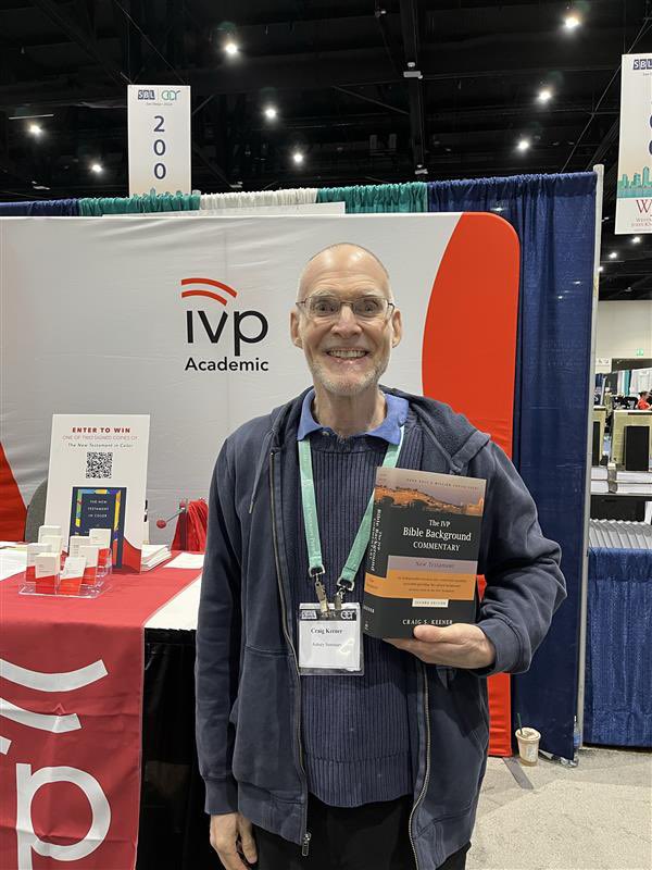 ivpacademic's tweet image. Authors and their books at #SBLAAR24!