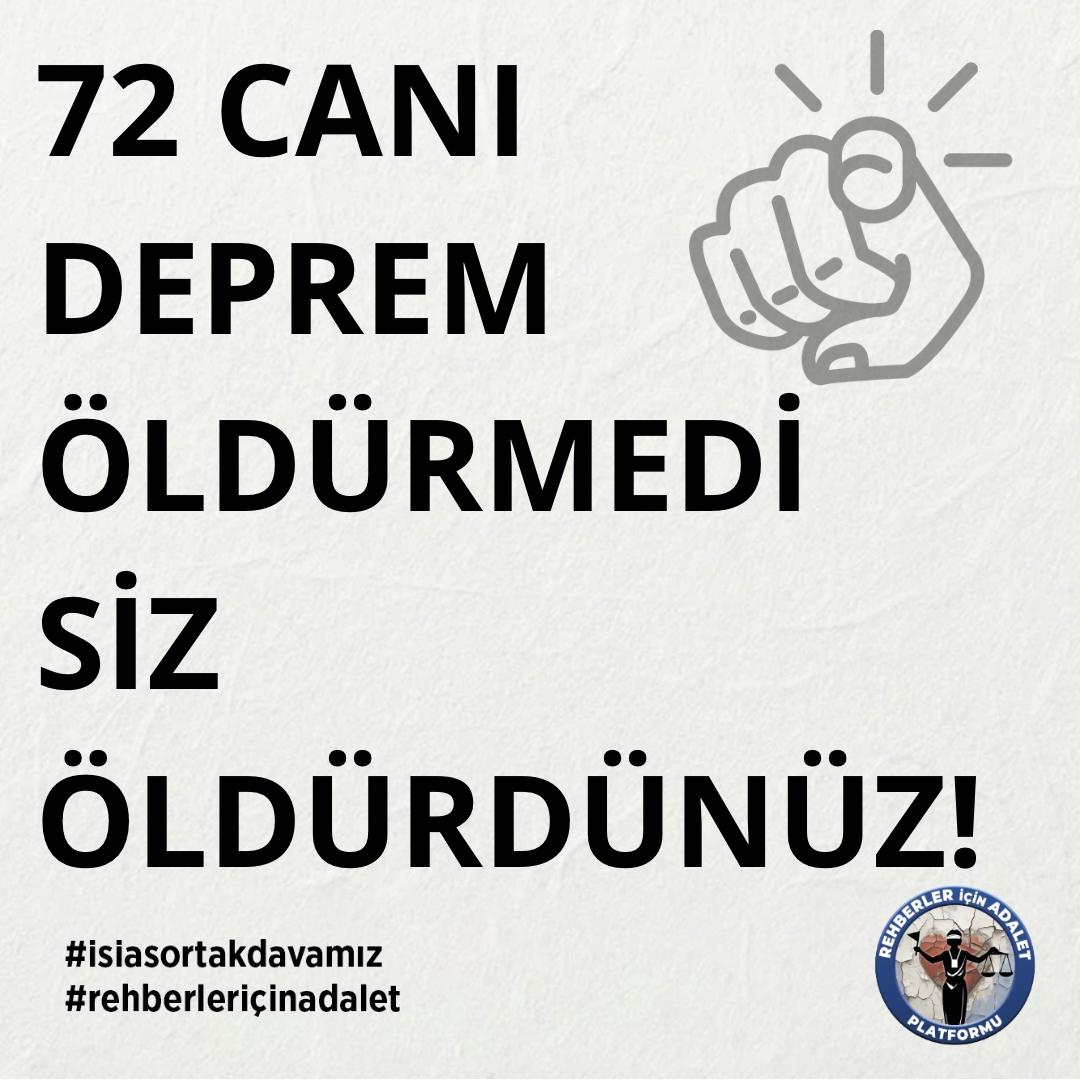 RehberlericinA's tweet photo. #rehberlericinadalet
#isiasortakdavamız https://t.co/u0XGY5X8JR