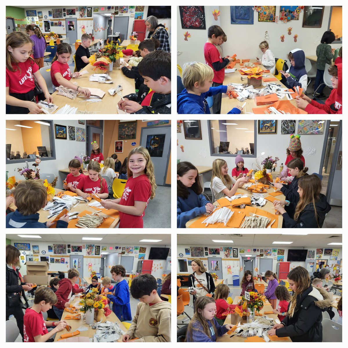 5th graders visit <a href="/TASKsoupkitchen/">Trenton Area Soup Kitchen</a> to help with Thanksgiving preparations.  <a href="/TollGateGrammar/">Toll Gate Grammar School</a>