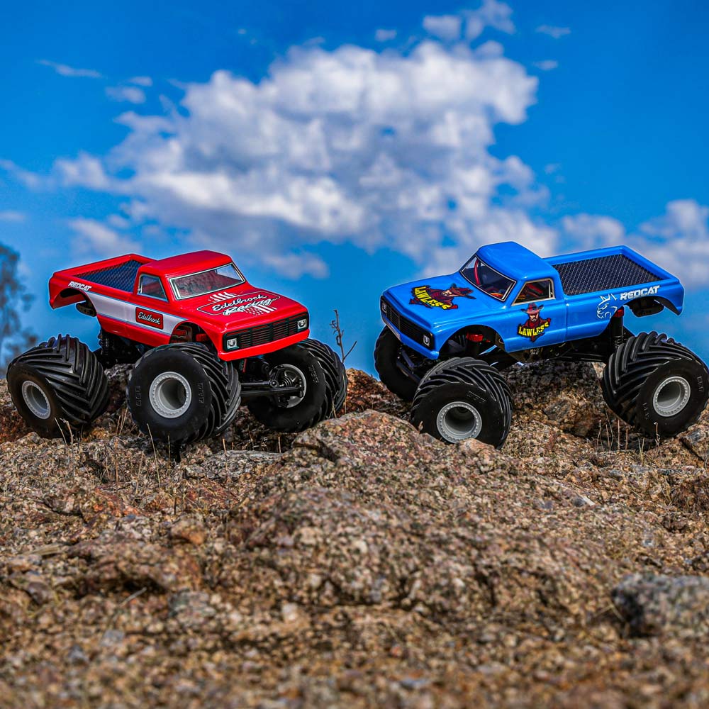 RedcatRacing's tweet image. Small but fierce, the MT-18 is on the loose! This outlaw 1/18 scale, 4WD solid axle monster truck is ready to stir up some mayhem! Arrives fully assembled, just pull the trigger &amp;amp; embrace the havoc.  REDCATRACING.COM! 🏁🎁

#rcMT18 #MT18 #redcatnation #ScaleFunForEveryone