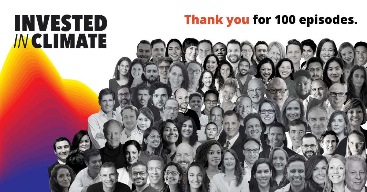 🎉 Invested in Climate hits 100 episodes! Thank you to our guests &amp; listeners who make this journey possible.

Ep. 100 features Nicole Systrom of Galvanize Climate Solutions, diving into their mission to drive financial returns &amp; real climate impact.

🎧 investedinclimate.com/podcast/impact…