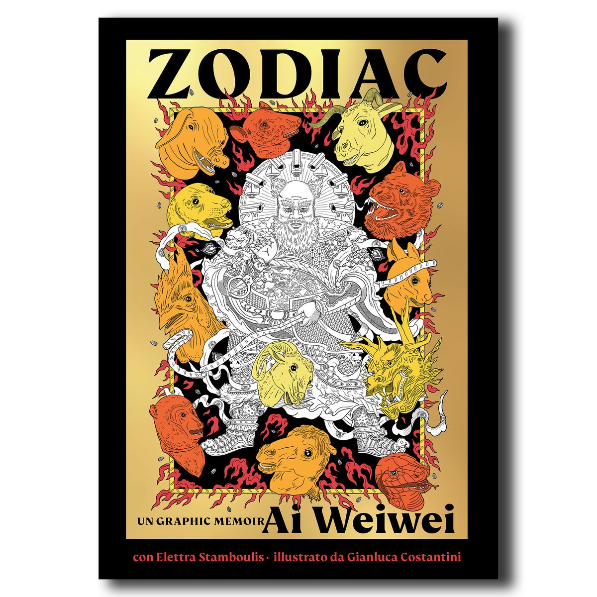 Zodiac, Ai Weiwei's graphic memoir comes to Ravenna, Italy!

📅 On Friday, November 29, at 6:30 PM, in the Sala Spadolini of the Biblioteca di Storia Contemporanea "Alfredo Oriani" <a href="/fcasaoriani/">Fondazione Oriani</a> (Via Corrado Ricci, 26), I will have the pleasure of presenting Zodiac, <a href="/aiww/">艾未未  Ai Weiwei</a>'s