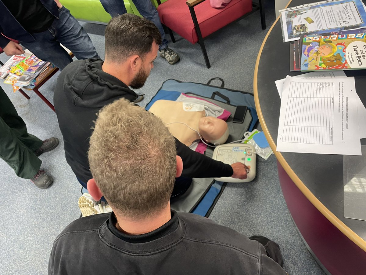 Last night we held another Emergency Life Saving Event delivered by <a href="/scacharity/">SCASCharity</a> where our coaches, members of the community, <a href="/middleton_cc/">Middleton Cheney cc</a> &amp; Parish Council came together to learn how to perform effective CPR &amp; the use a Defibrillator in the event of a Sudden Cardiac Arrest.❤️💙